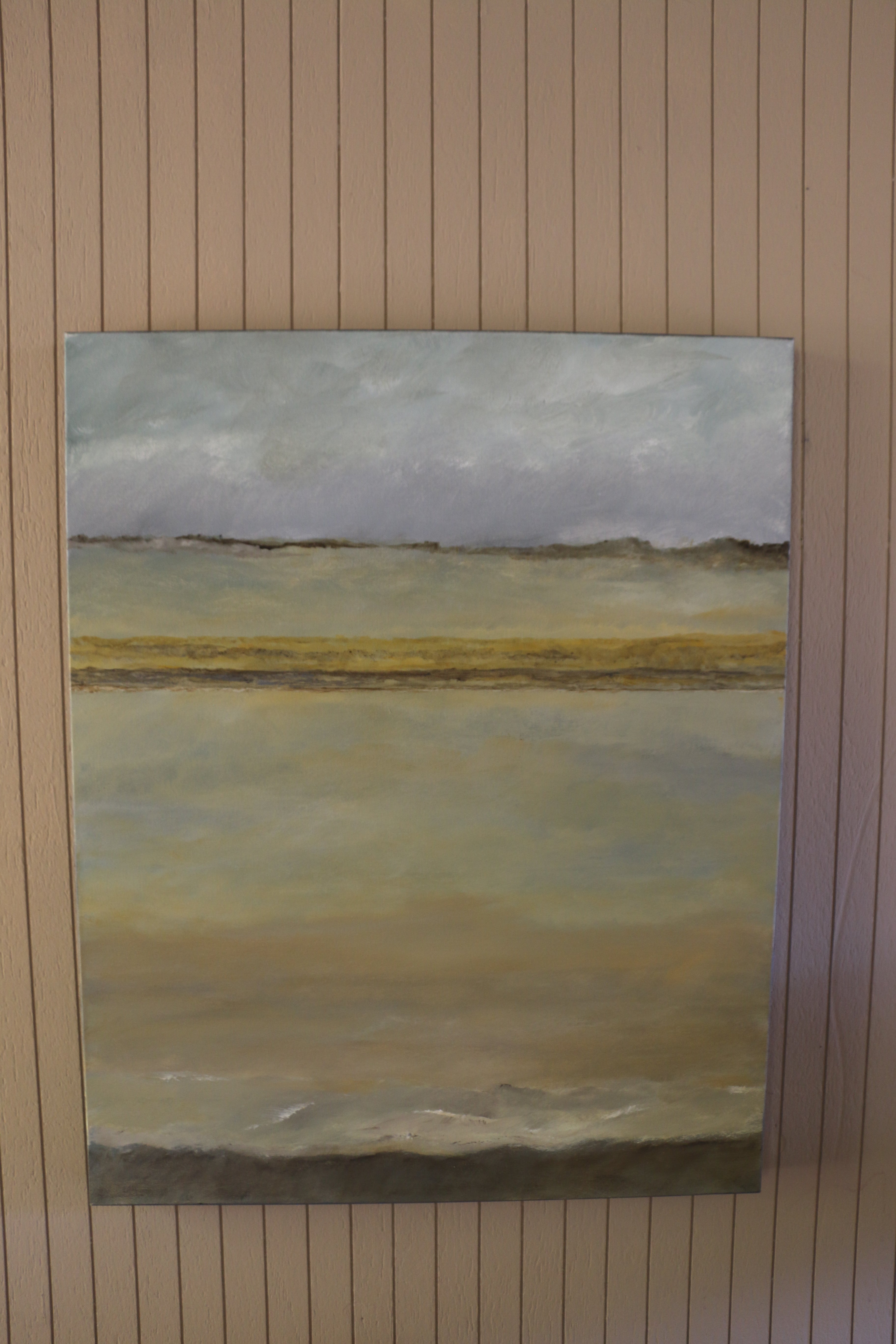"Across the bay"